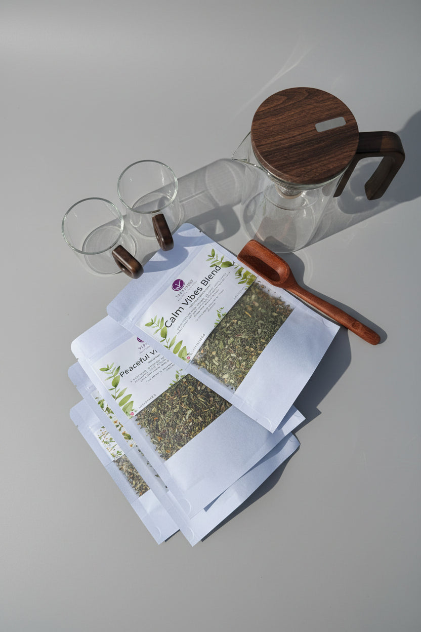 Calm Vibes Blend – Organic Tea for Relaxation