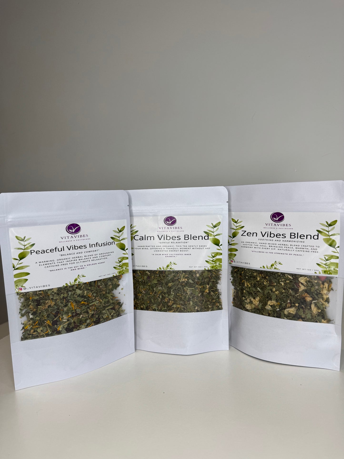Calm Vibes Blend – Organic Tea for Relaxation