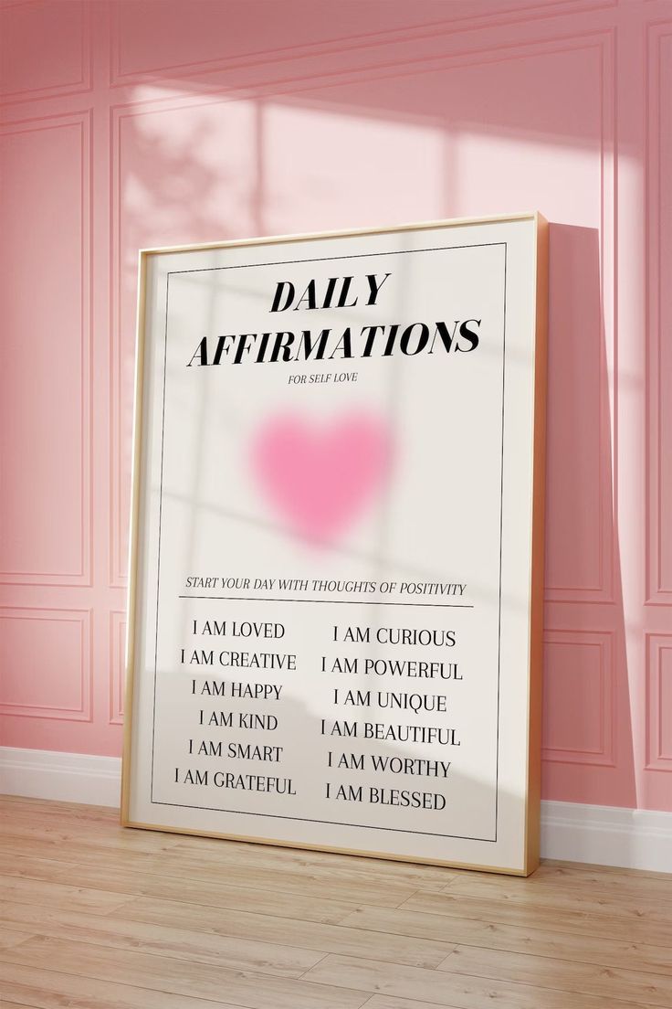 Positive Affirmations in Your Daily Routine: The power of words for mental wellness