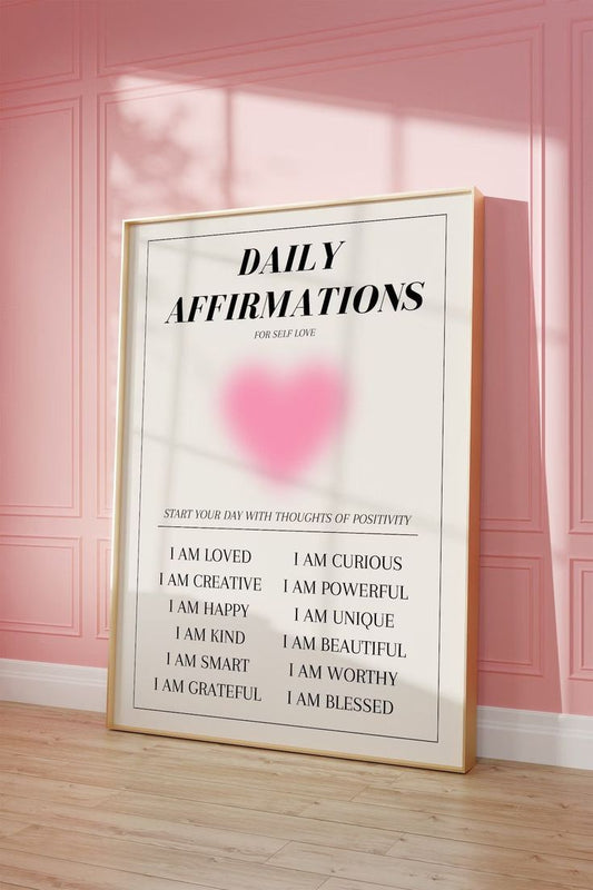 Positive Affirmations in Your Daily Routine: The power of words for mental wellness