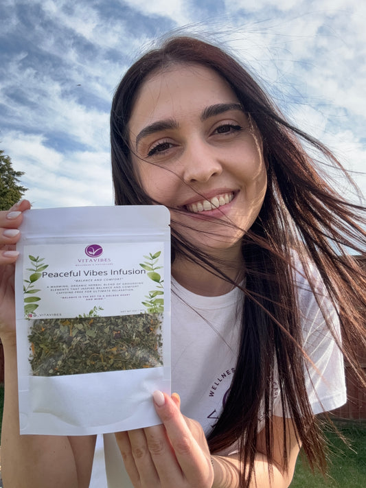 Peaceful Vibes Infusion – Organic Herbal Tea for Balance