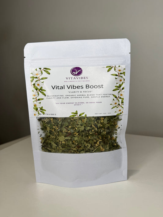 Vital Vibes Boost – Rejuvenating Herbal Tea