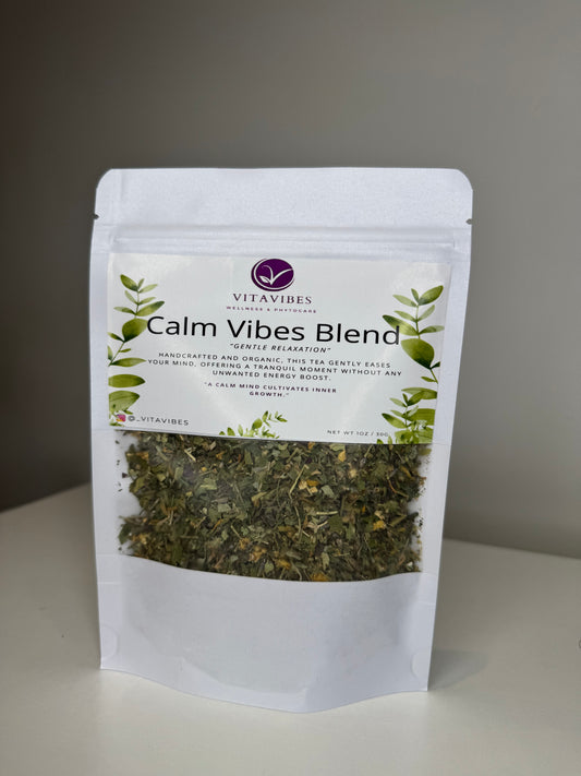 Calm Vibes Blend – Organic Tea for Relaxation