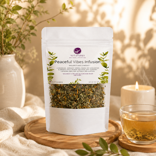Peaceful Vibes Infusion – Organic Herbal Tea for Balance