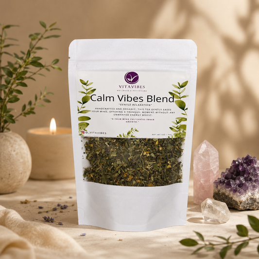 Calm Vibes Blend – Organic Tea for Relaxation