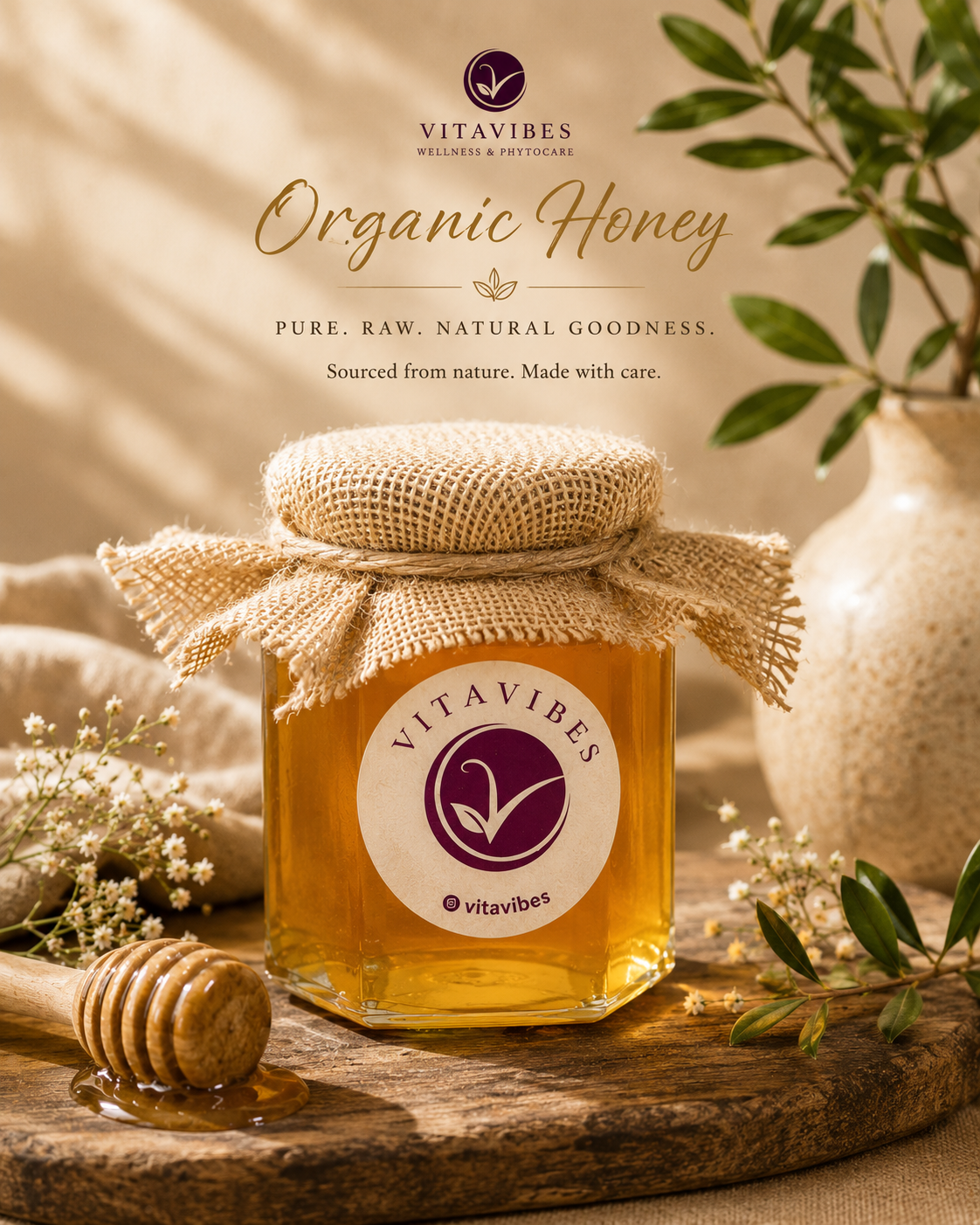 Golden Bloom Honey (organic)